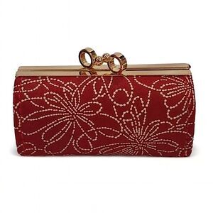 INDENYA Red Deer Leather Lipstick Case